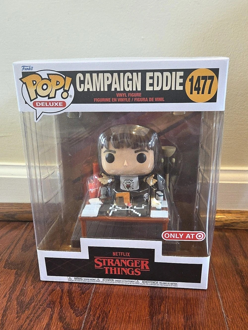 Funko Campaign Eddie Pop! Deluxe #1477 Figure